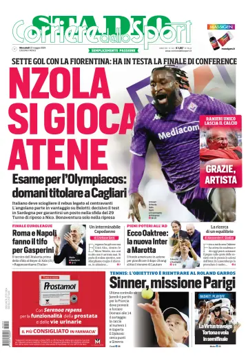 Corriere dello Sport Stadio (Firenze) - 22 May 2024