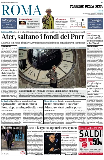 Corriere della Sera (Roma) - 4 Feb 2024