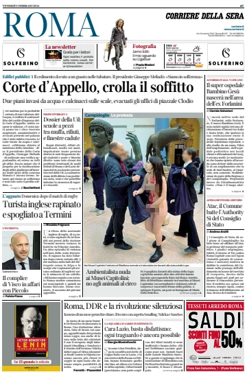 Corriere della Sera (Roma) - 9 Feb 2024