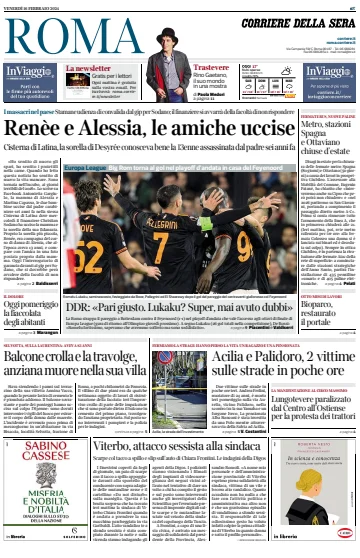 Corriere della Sera (Roma) - 16 Feb 2024