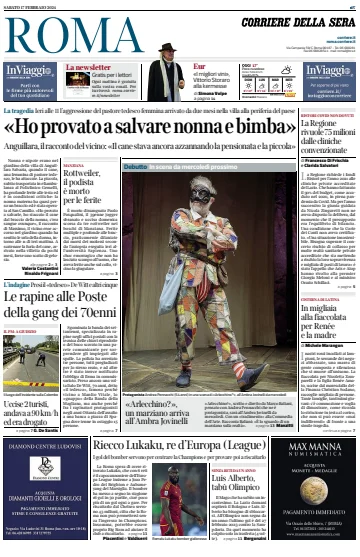 Corriere della Sera (Roma) - 17 Feb 2024