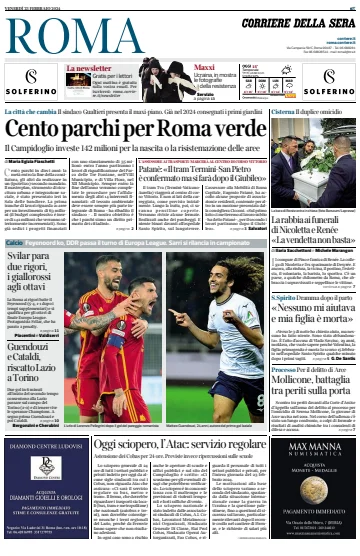 Corriere della Sera (Roma) - 23 Feb 2024