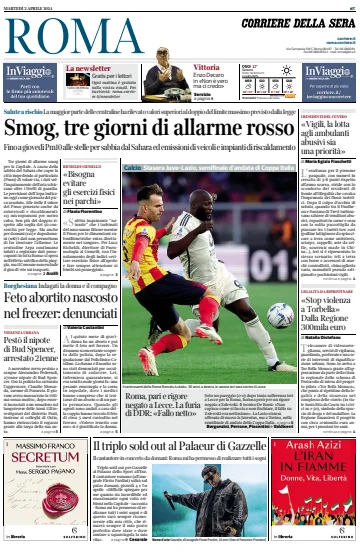 Corriere della Sera (Roma) - 2 Apr 2024