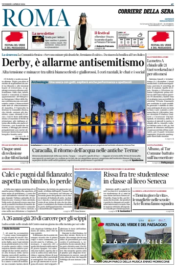 Corriere della Sera (Roma) - 5 Apr 2024