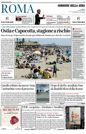 Corriere della Sera (Roma) - 8 Apr 2024