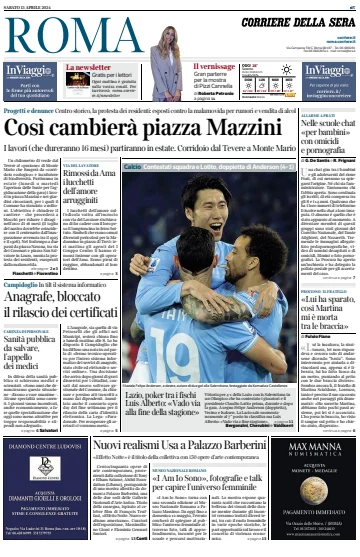 Corriere della Sera (Roma) - 13 Apr. 2024