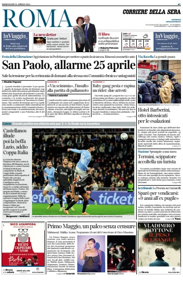 Corriere della Sera (Roma) - 24 Apr. 2024
