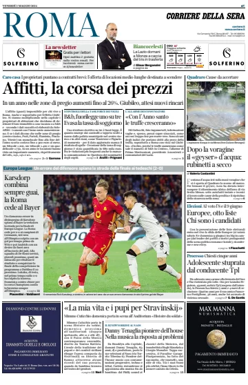 Corriere della Sera (Roma) - 3 May 2024
