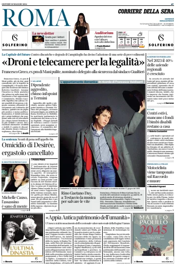 Corriere della Sera (Roma) - 30 Ma 2024