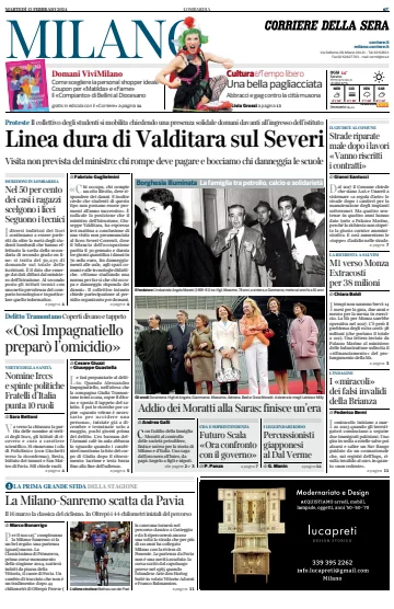 Corriere della Sera (Milano) - 13 Feb 2024