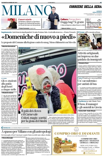 Corriere della Sera (Milano) - 16 Feb 2024