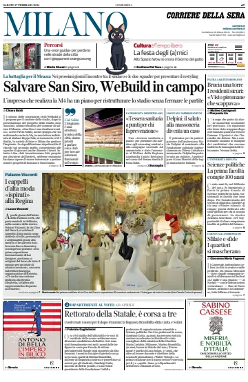 Corriere della Sera (Milano) - 17 Feb 2024