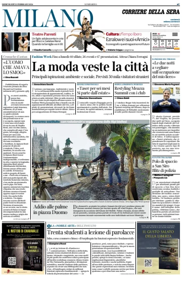Corriere della Sera (Milano) - 21 Feb 2024