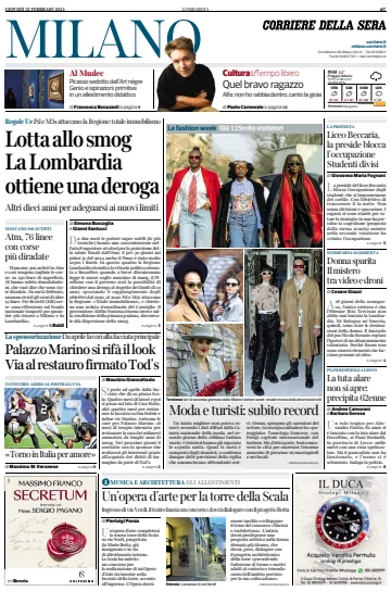 Corriere della Sera (Milano) - 22 Feb 2024