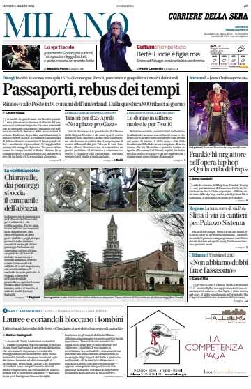 Corriere della Sera (Milano) - 4 Mar 2024