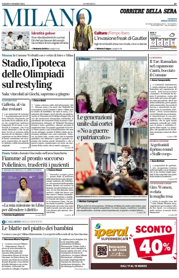 Corriere della Sera (Milano) - 9 Mar 2024