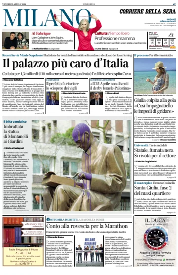 Corriere della Sera (Milano) - 5 Apr 2024