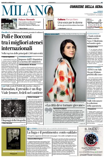 Corriere della Sera (Milano) - 11 Apr. 2024