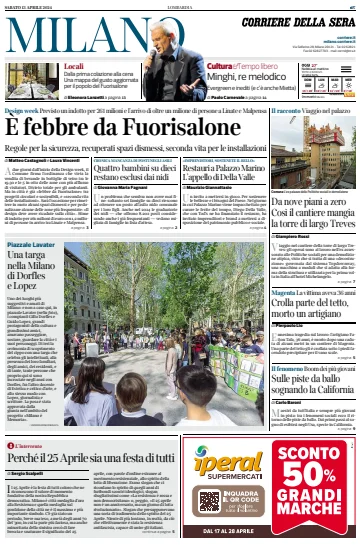 Corriere della Sera (Milano) - 13 апр. 2024