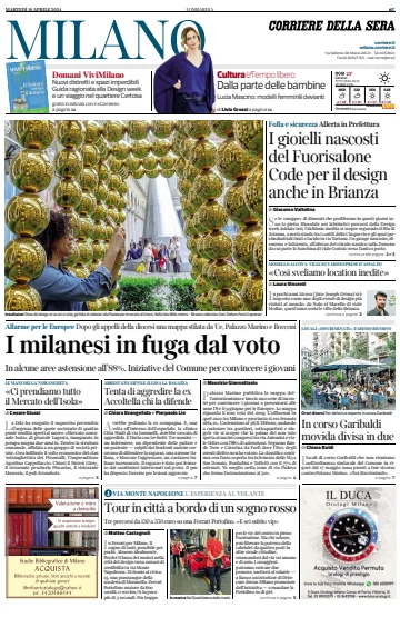 Corriere della Sera (Milano) - 16 Apr 2024