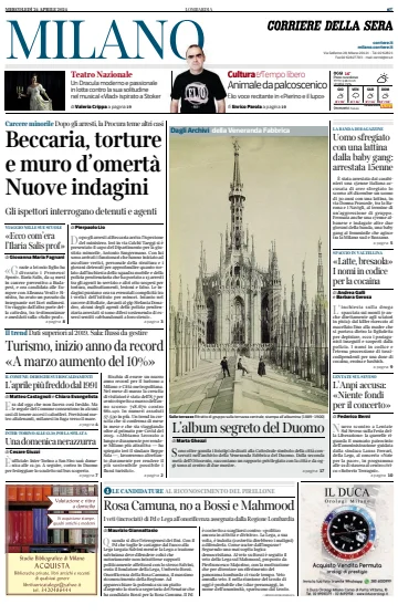 Corriere della Sera (Milano) - 24 四月 2024