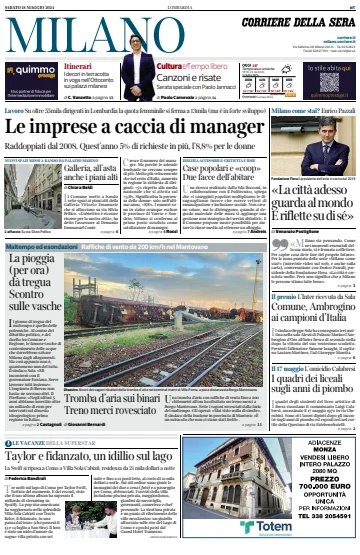 Corriere della Sera (Milano) - 18 May 2024