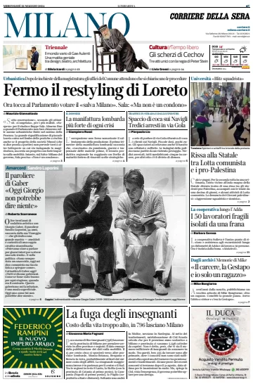 Corriere della Sera (Milano) - 22 ma 2024