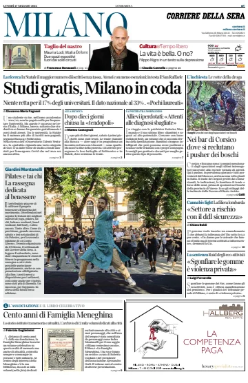 Corriere della Sera (Milano) - 27 Bealtaine 2024