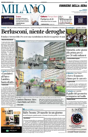Corriere della Sera (Milano) - 13 Jun 2024