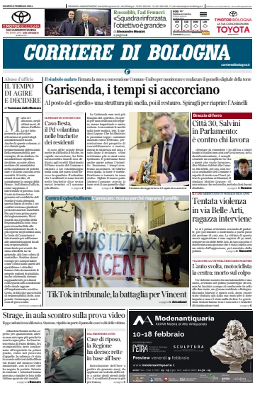 Corriere di Bologna - 8 Feb 2024