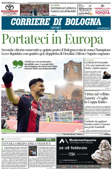 Corriere di Bologna - 12 Feb 2024