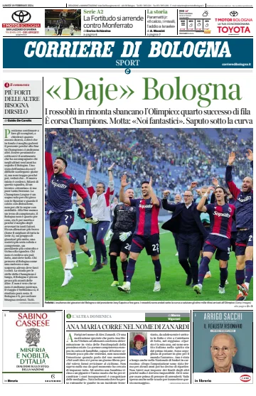 Corriere di Bologna - 19 Feb 2024