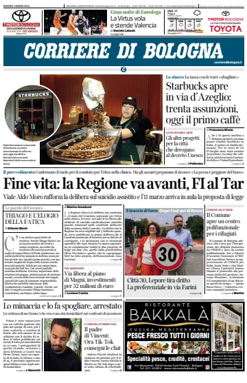 Corriere di Bologna - 1 Mar 2024