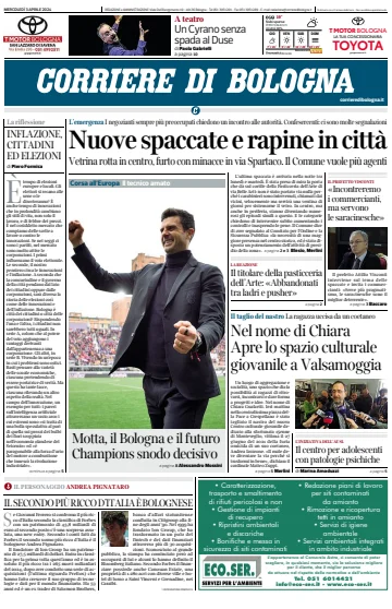 Corriere di Bologna - 3 Apr 2024