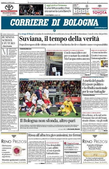 Corriere di Bologna - 14 Apr. 2024