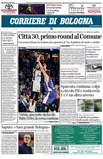 Corriere di Bologna - 17 avr. 2024