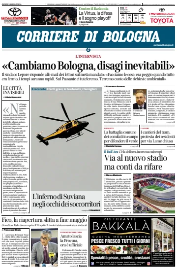 Corriere di Bologna - 18 Ebri 2024