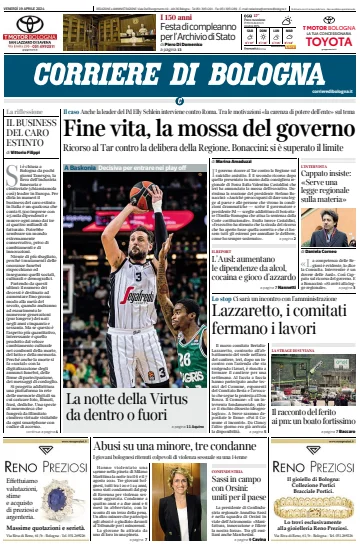 Corriere di Bologna - 19 abril 2024