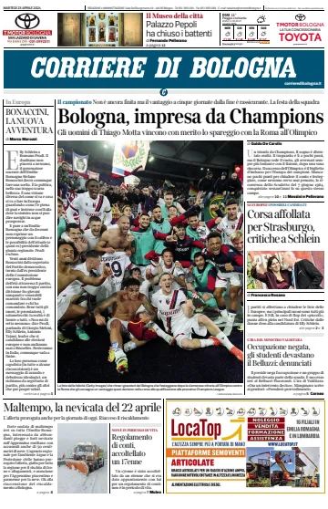 Corriere di Bologna - 23 Apr. 2024