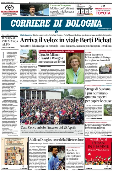 Corriere di Bologna - 27 Ebri 2024
