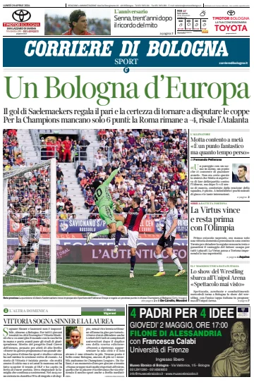 Corriere di Bologna - 29 Ebri 2024