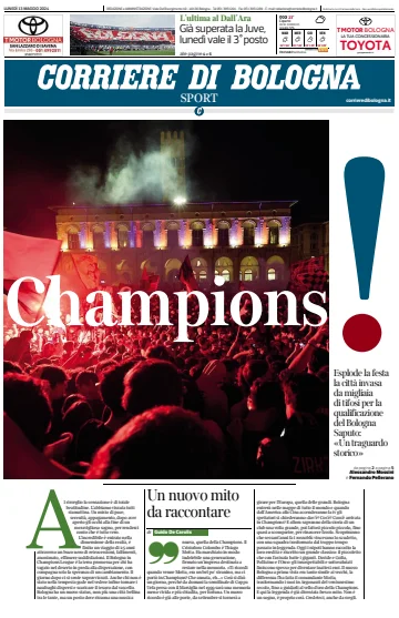 Corriere di Bologna - 13 Mai 2024