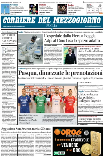 Corriere del Mezzogiorno (Puglia) - 9 Apr 2022