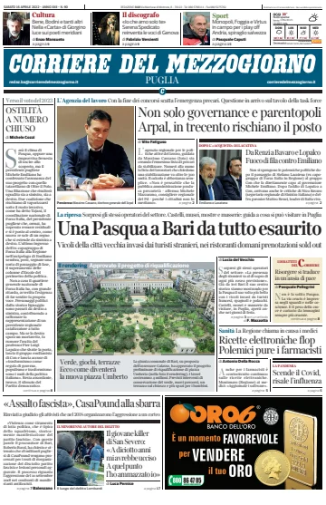 Corriere del Mezzogiorno (Puglia) - 16 Apr 2022
