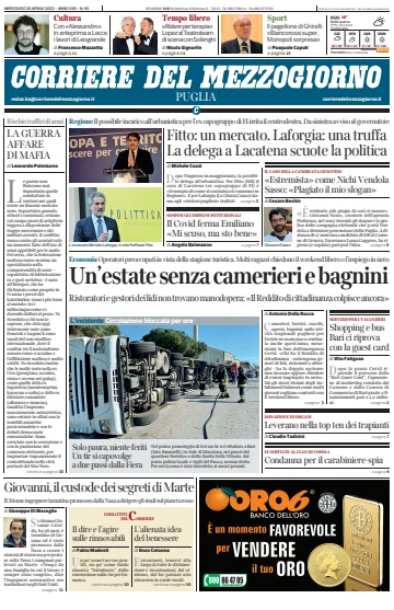 Corriere del Mezzogiorno (Puglia) - 20 Apr 2022