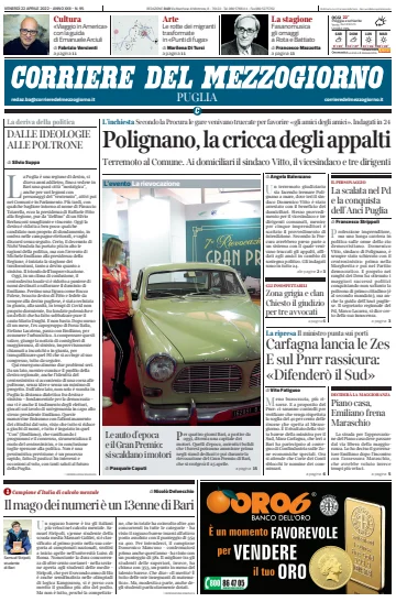 Corriere del Mezzogiorno (Puglia) - 22 Apr 2022