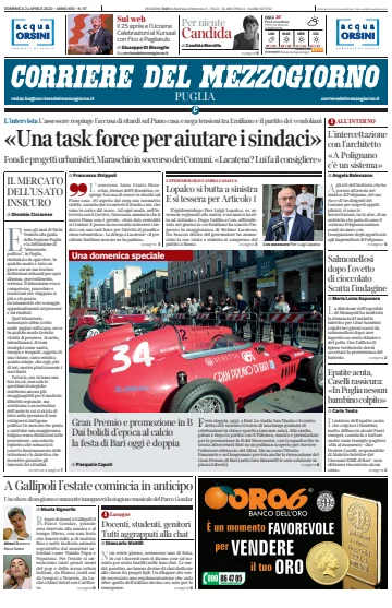 Corriere del Mezzogiorno (Puglia) - 24 Apr 2022