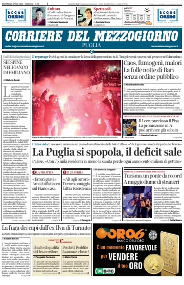 Corriere del Mezzogiorno (Puglia) - 26 Apr 2022