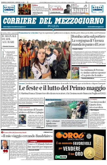 Corriere del Mezzogiorno (Puglia) - 1 May 2022