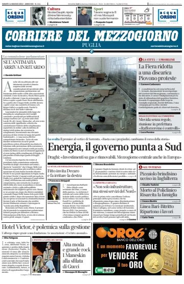 Corriere del Mezzogiorno (Puglia) - 14 May 2022